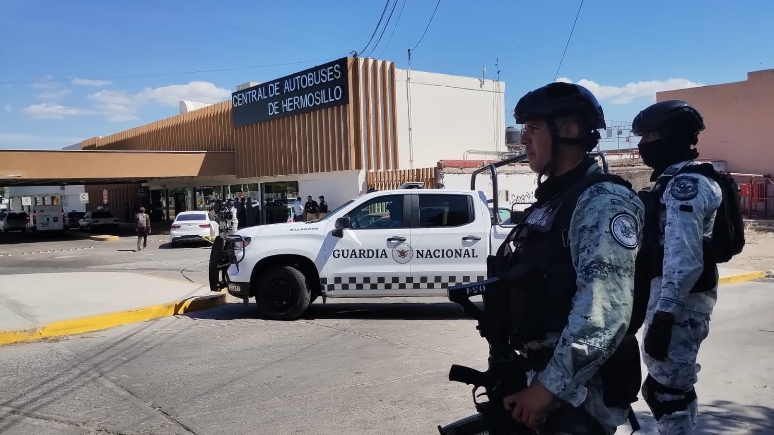 Ri A En Central De Autobuses De Hermosillo Provoca Fuerte Operativo